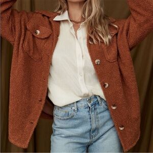 12th Tribe Better Off Rust Sherpa